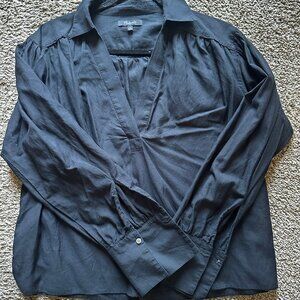Madewell Easy Long Sleeve Popover Shirt